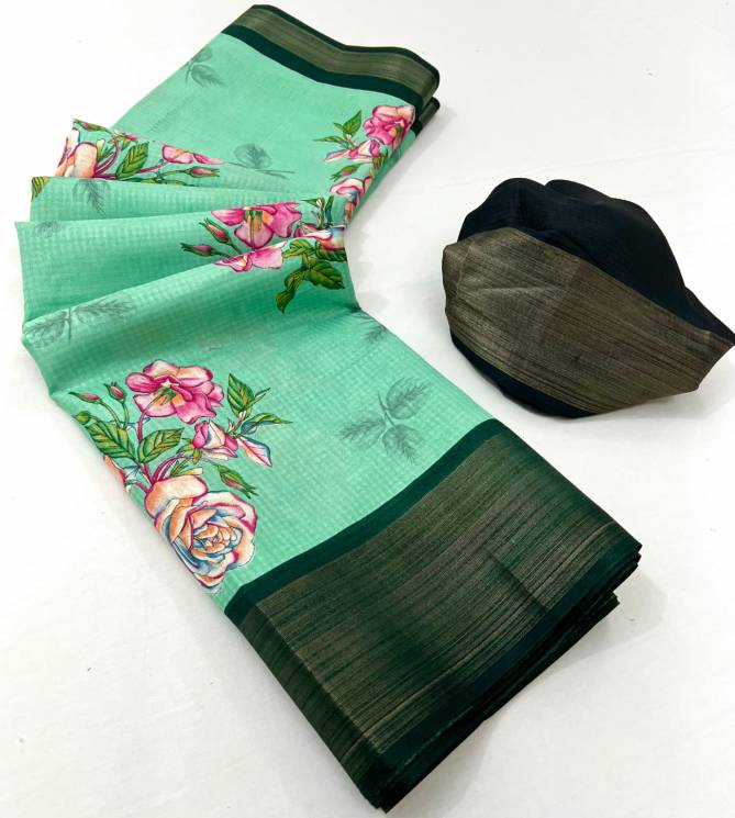 SRC Cotton Digital Printed Daily Wear Non Catalog Sarees Wholesale Shop In Surat